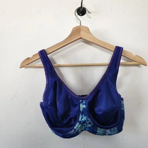 Womens Freya Bra Blue Underwire Unpadded - Picture 1 of 6